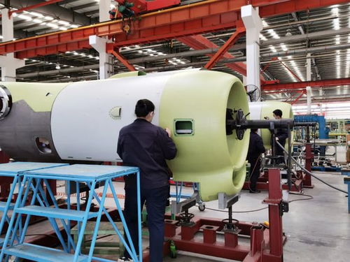 通飛華北公司ag600項(xiàng)目一號(hào) 四號(hào)發(fā)動(dòng)機(jī)短艙完成掛簽交付